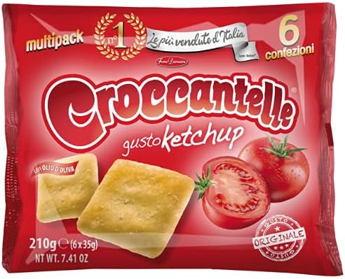 Forno Damiani Croccantelle Al Ketchup 12 Pezzi Da 210 Grammi